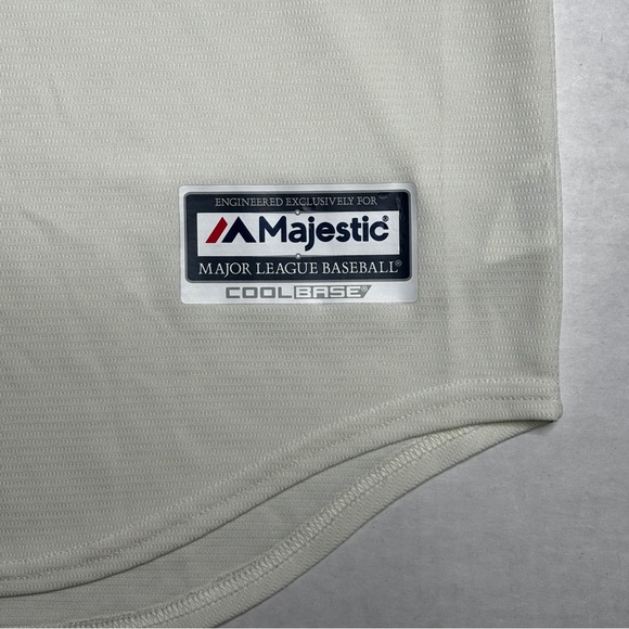 Majestic White and Black Giants Jersey - Picture 5 of 13
